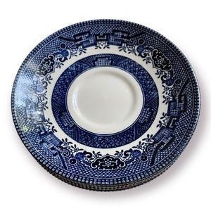 Churchill Tea Cup Saucers - Vintage